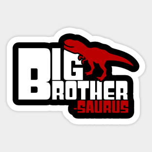 Big Brother-Saurus Cute Older Sibling Dinosaur Sticker